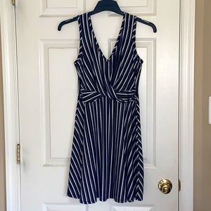 Candie’s striped v neck dress